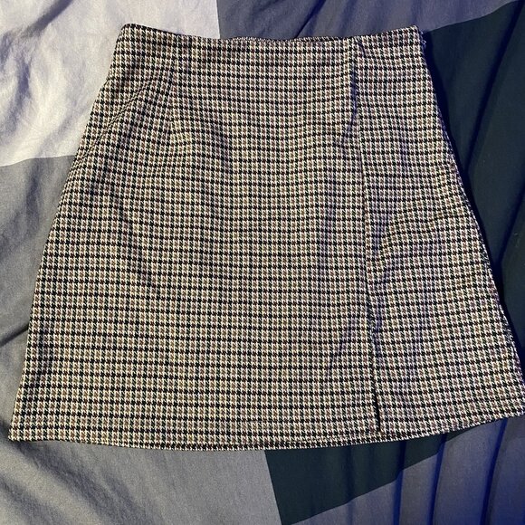 Ardene Brown Straight Skirt | XS - Picture 1 of 5